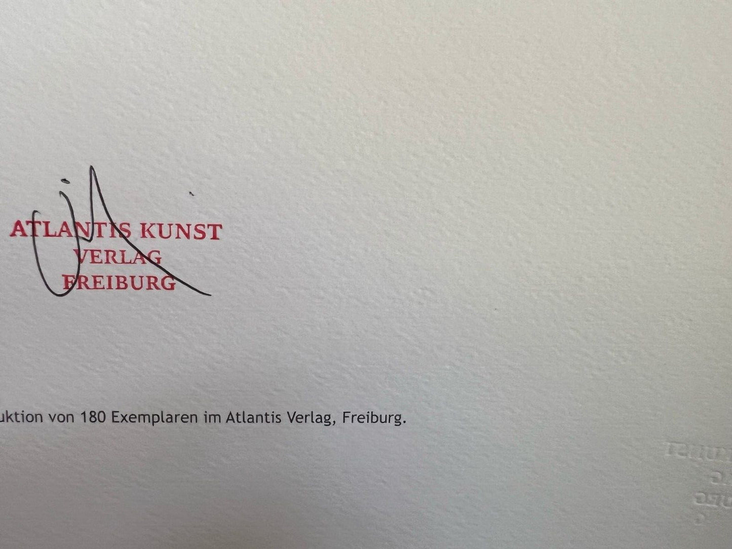 Donald Judd Lithograph Coa Signed Numbered Stamped