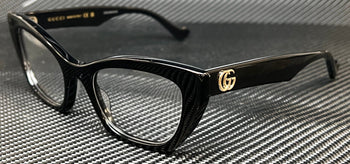 GUCCI GG1334O 001 Black Women's 52 mm Medium