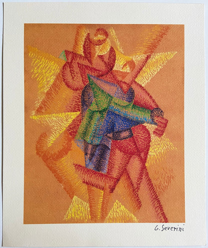 Gino Severini - Venice Biennale 1968 Numbered Coa In Pencil