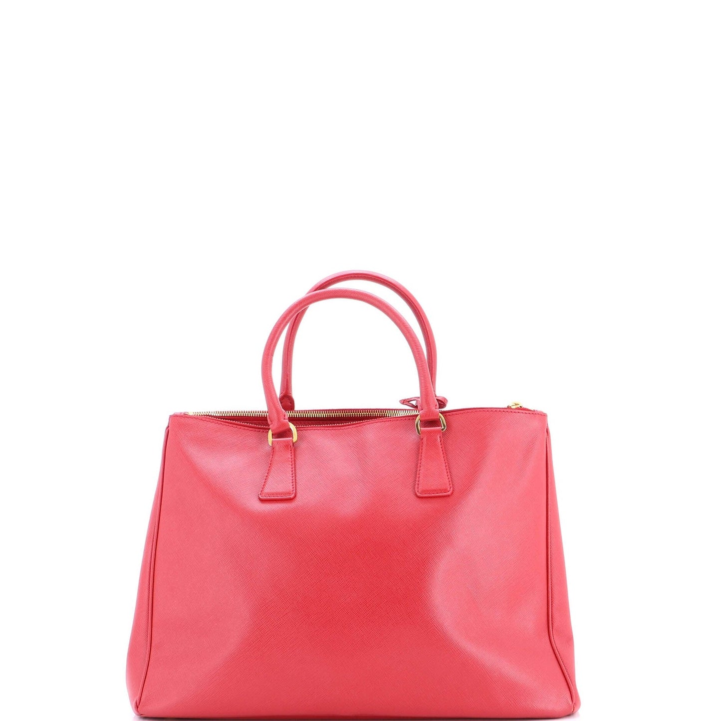 Prada Double Zip Lux Tote Saffiano Leather Large