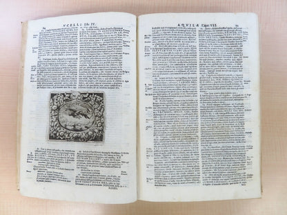 1653 First Edition Filippo Picinelli'S 'Mondo Simbolico' Illustrated Emblem Book