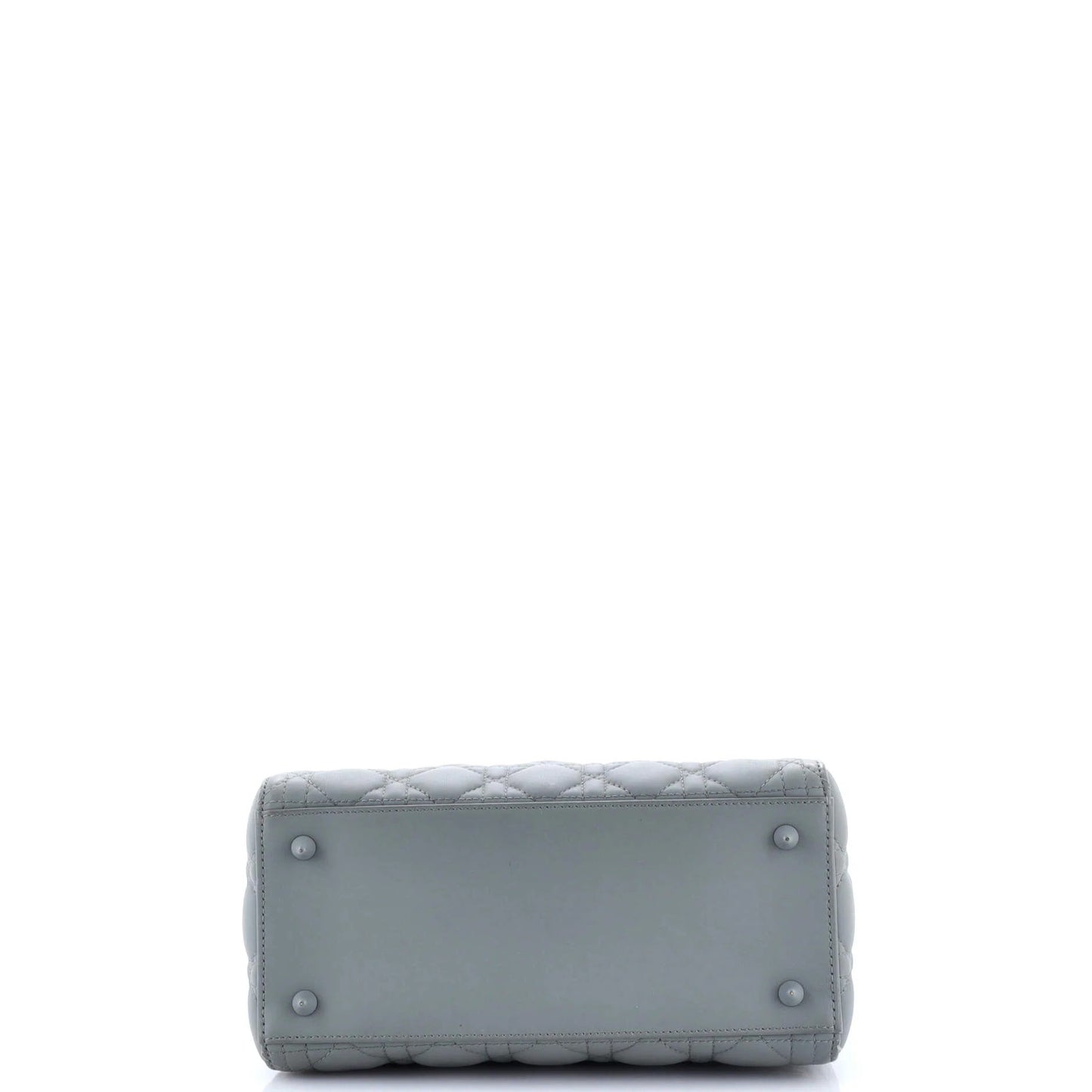 Christian Dior Ultra Matte Lady Dior Bag Cannage Quilt Calfskin Medium