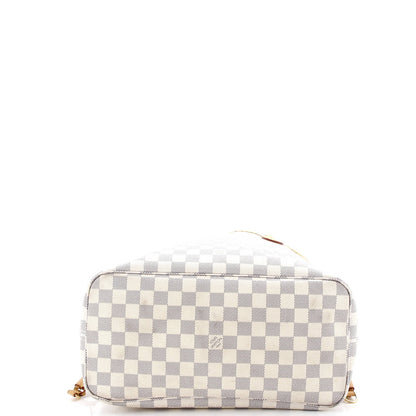 Louis Vuitton Neverfull Nm Tote Damier Mm