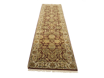 Handmade Floral Style Agra Jaipur Oriental Runner