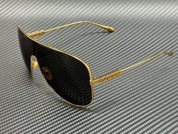 Gucci Gg1436S 001 Gold Grey Women'S 72 Mm Large Sunglasses