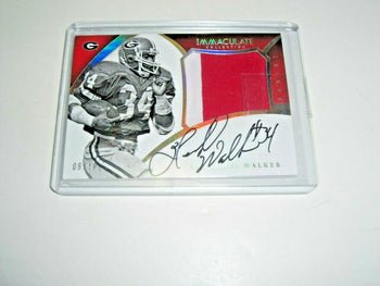 Herschel Walker 2015 Immaculate 2-Clr Game
