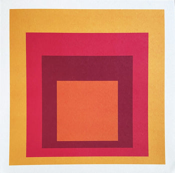 Josef Albers Lithograph Guggenheim Museum
