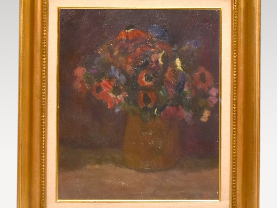 Georges Feher Miskolc, Hungary Original Painting Oil on Canvas Signed Framed