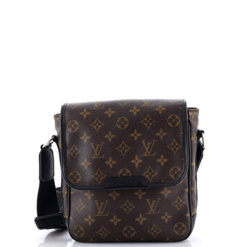 Louis Vuitton Bass Messenger Bag Macassar Monogram Canvas Pm