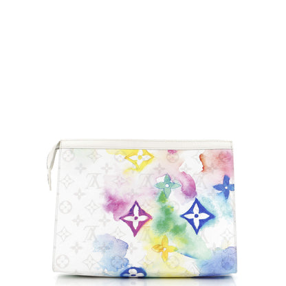 Louis Vuitton Pochette Voyage Limited Edition Monogram Watercolor Canvas Mm