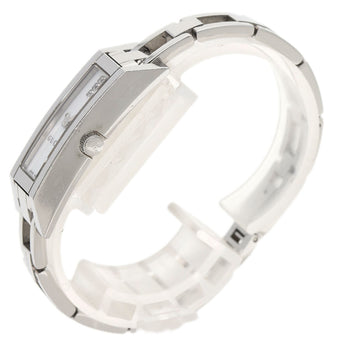Gucci Square Face 3P Diamond Watches 110 Stainless Steel/Stainless Steel Ladies