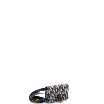 Christian Dior Saddle Rectangular Belt Bag Oblique Canvas