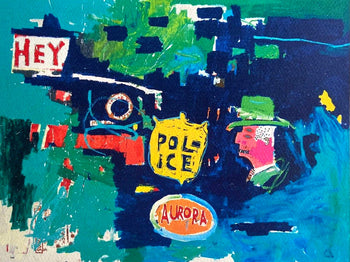 Jean-Michel Basquiat Lithograph Coa Signed Numbered Pencil 180