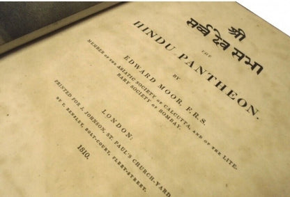 Edward Moor (19Th British) - The Hindu Pantheon 1810 1St English Indian Religion