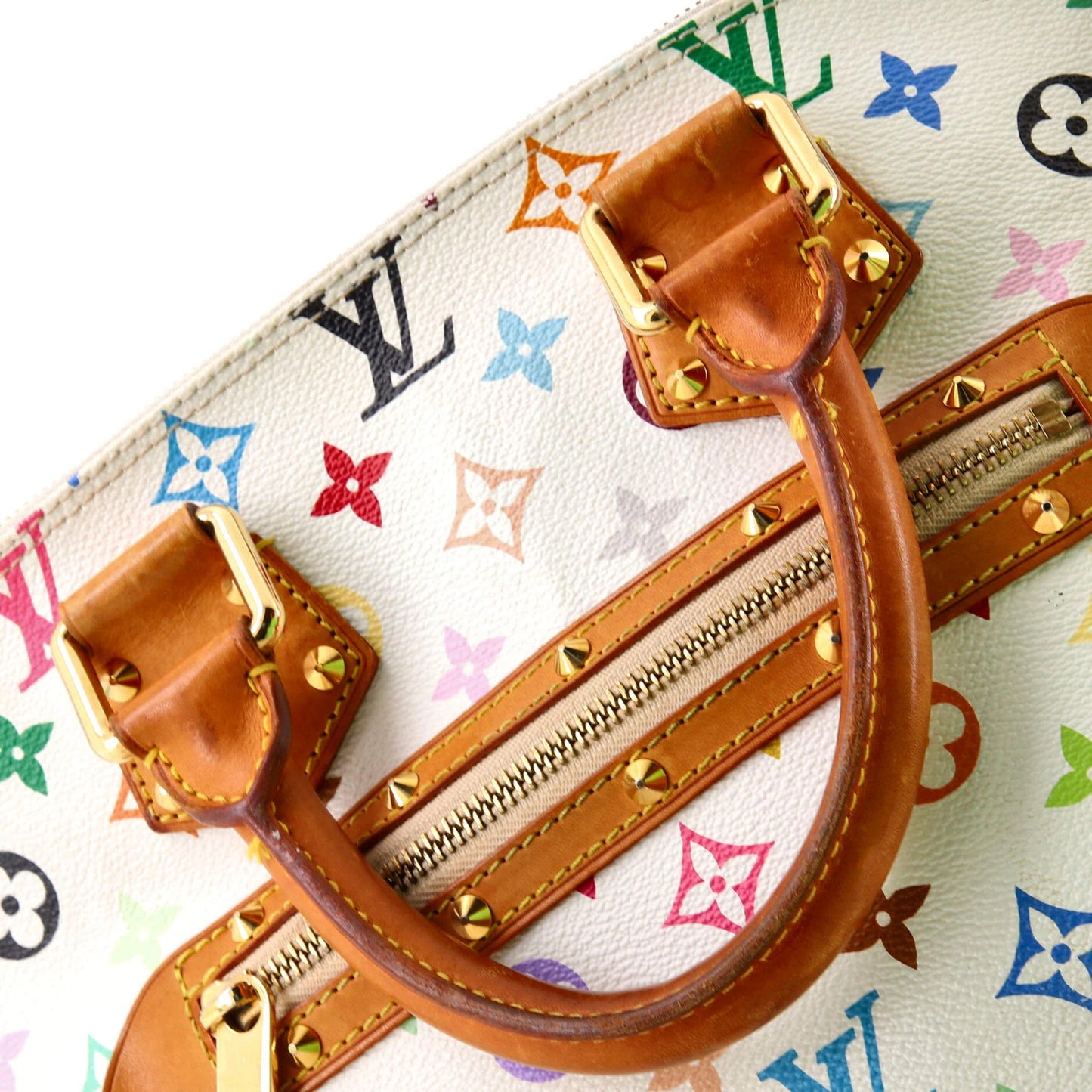 Louis Vuitton Alma Handbag Monogram Multicolor Pm