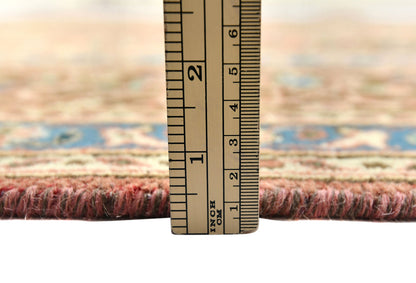 Distressed Vintage Wool Oriental Rug Muted Brown