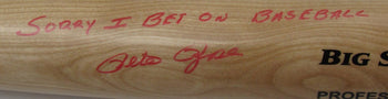 Pete Rose Signed/Inscribed Rawlings Big Stick Bat