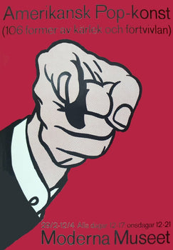 Roy Lichtenstein Amerikansk Pop-Konst 