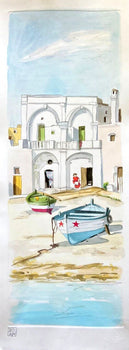 Aldo Riso 'The White House In Leuca' Hand