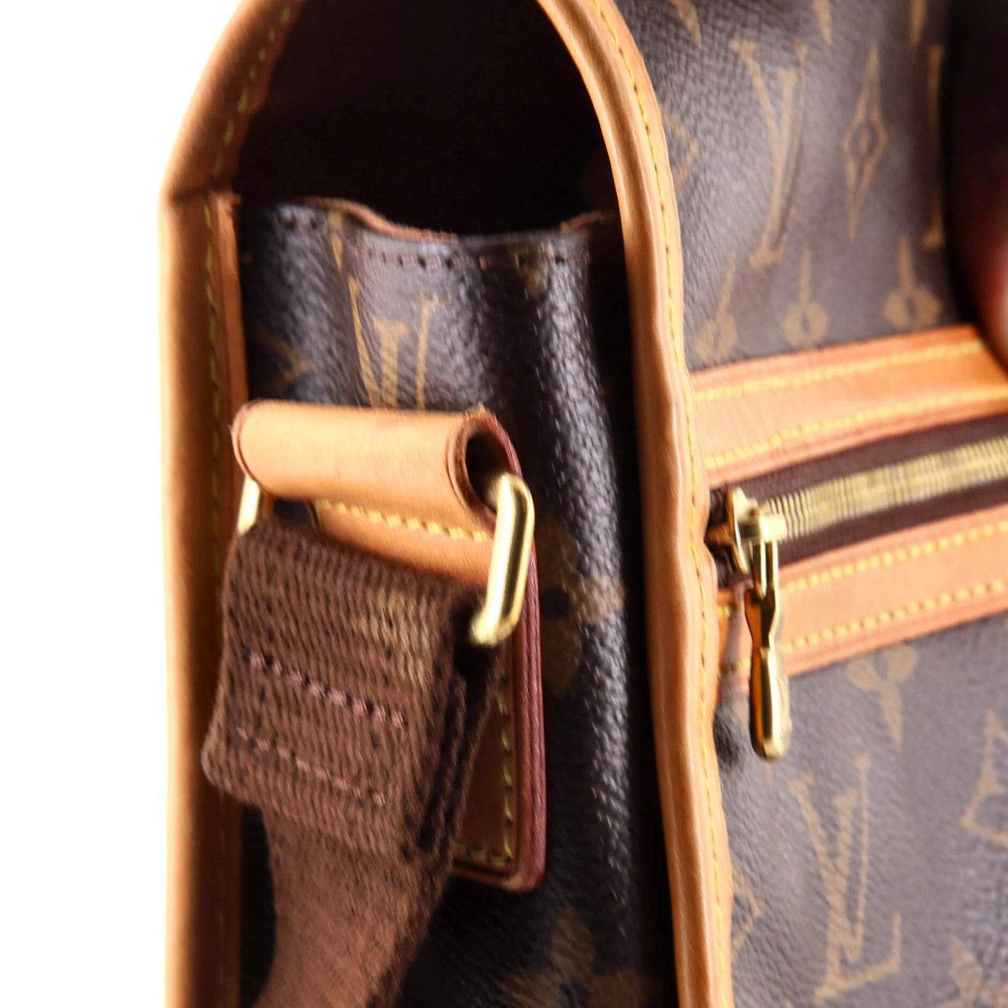 Louis Vuitton Bosphore Messenger Bag Monogram Canvas Pm