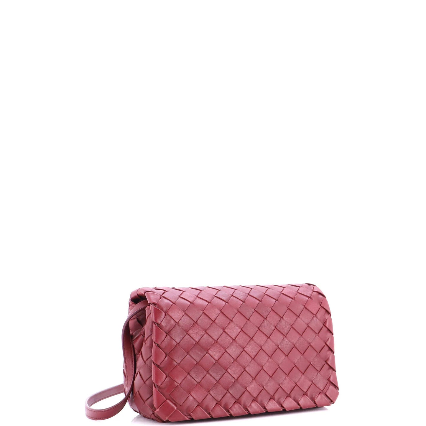 Bottega Veneta Convertible Flap Shoulder Bag Intrecciato Nappa Small