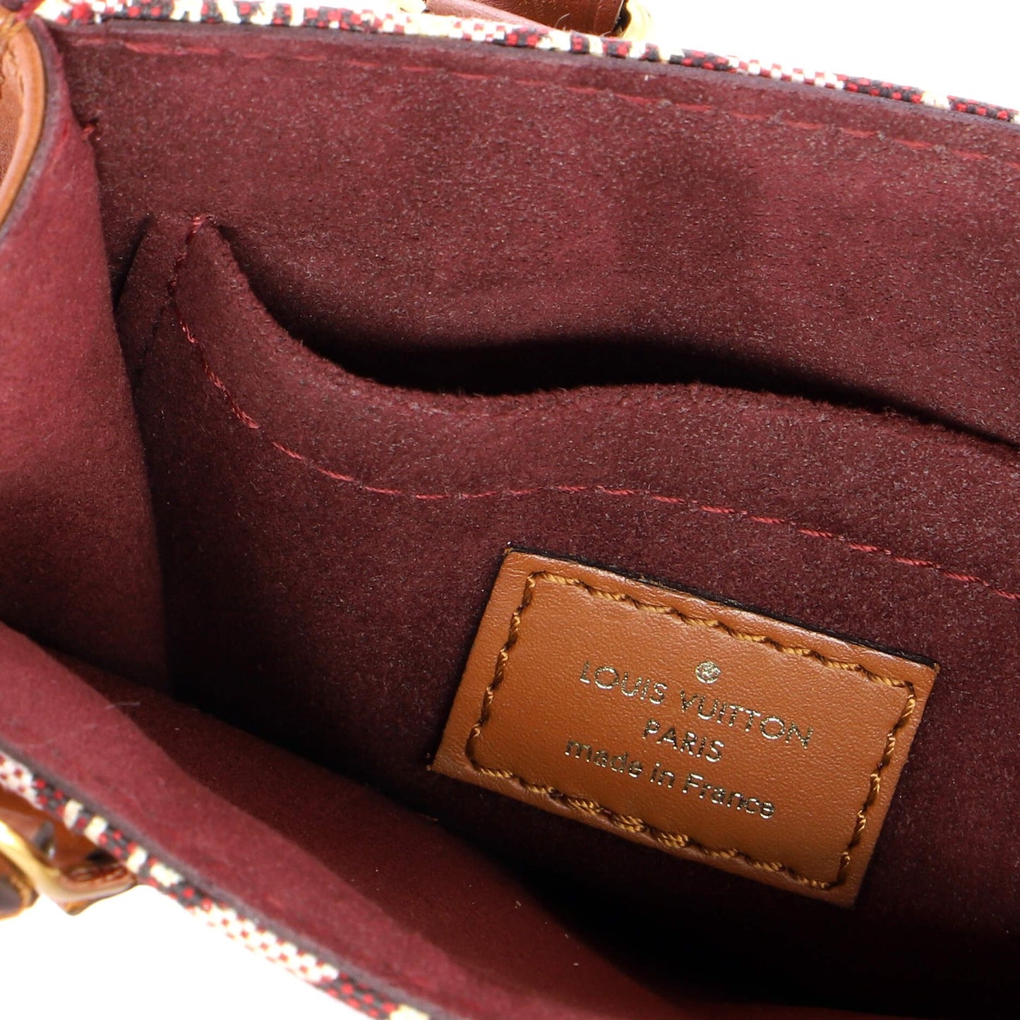 Louis Vuitton Petit Sac Plat Bag Limited Edition Since 1854 Monogram Jacquard