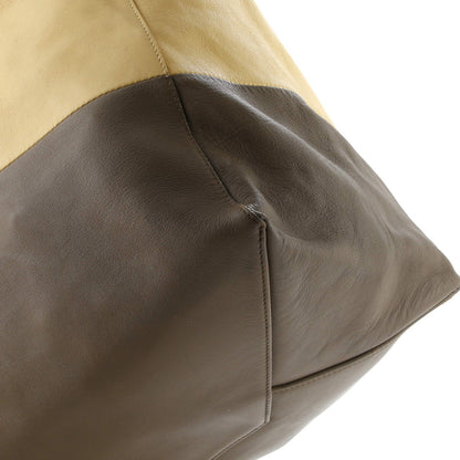 Celine Horizontal Bi-Cabas Tote Leather Large