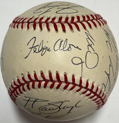 1996 Montreal Expos Autographed Official Baseball