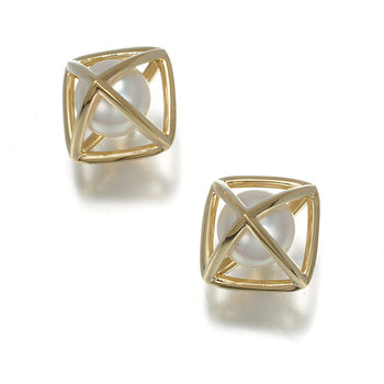 Tasaki Earrings Refined Rebellion Neo Akoya Pearl