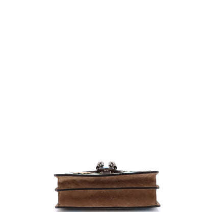 Gucci Dionysus Bag Embroidered Printed Gg Coated Canvas Small