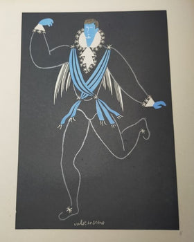 Jean Cocteau Romeo Et Juliette 1St Edition 1926 Jean Hugo Hand-Colored Woodcuts