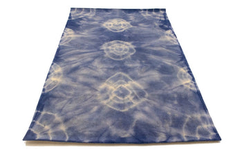 Purple-navy Hand-Tufted Trellis Rug Contemporary