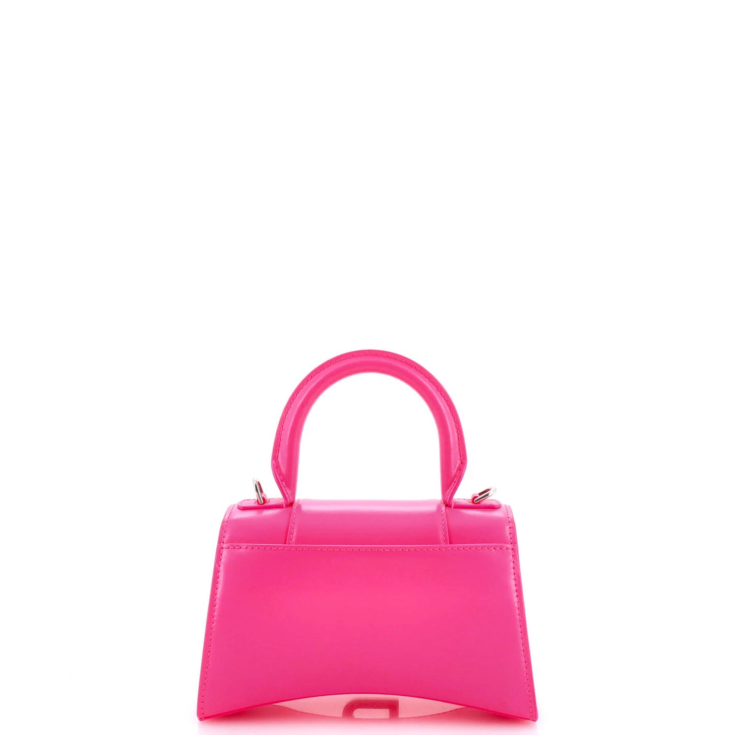 Balenciaga Hourglass Top Handle Bag Leather Xs