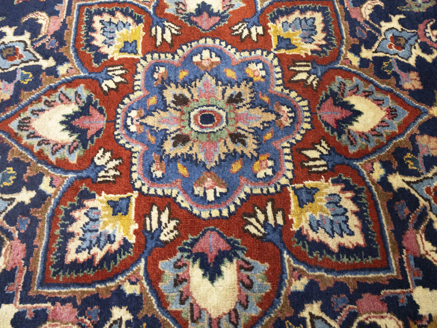 Handmade Traditional Classic Floral Style Oriental Rug Wool Home Carpet 10X13