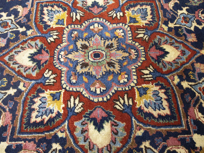 Handmade Traditional Classic Floral Style Oriental Rug Wool Home Carpet 10X13