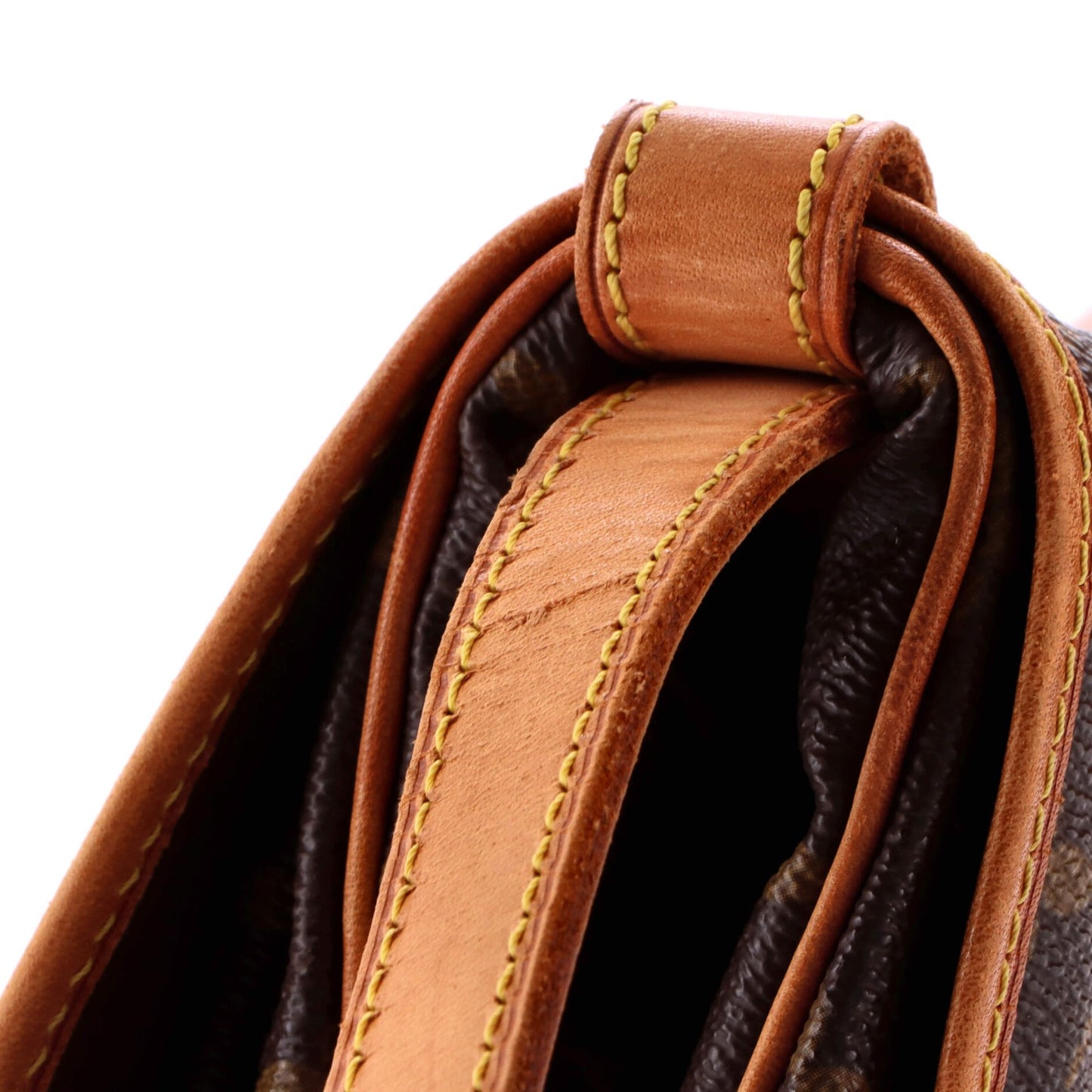 Louis Vuitton Saumur Handbag Monogram Canvas 30