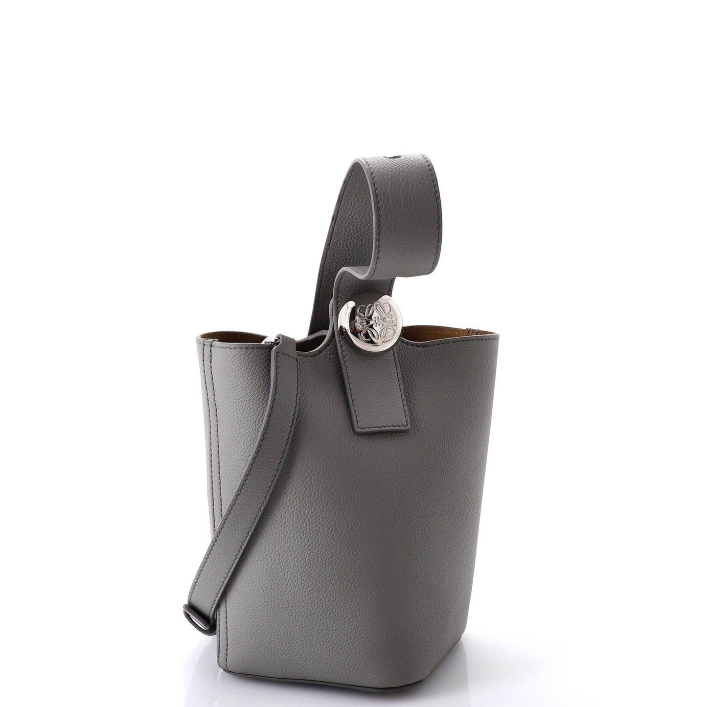 Loewe Pebble Bucket Bag Leather
