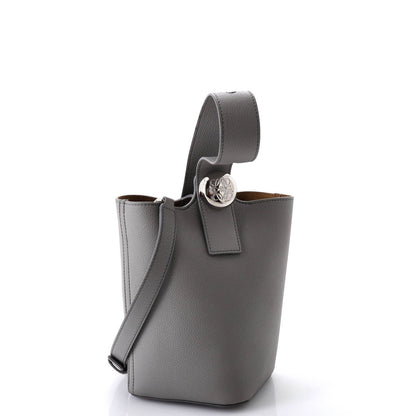 Loewe Pebble Bucket Bag Leather