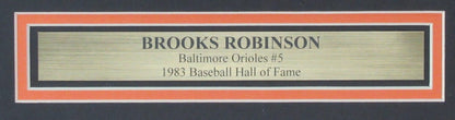 Brooks Robinson Hof Signed/Auto 8X10 Photo Collage Orioles Framed Jsa 200140