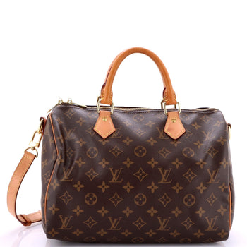 Louis Vuitton Speedy Bandouliere Bag Monogram Canvas 30