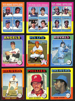 1975 Topps Baseball Card Complete Set (1-660)