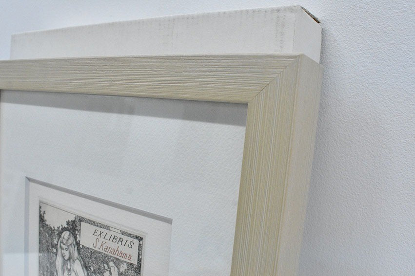 Alphonse Inoue Sphinx By The Water 1994 Copperplate Print Ex Libris Signed