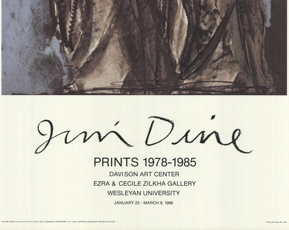 Jim Dine Venus De Milo At Memphis State " Poster