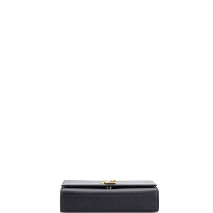 Saint Laurent Classic Monogram Crossbody Bag Grainy Leather Small
