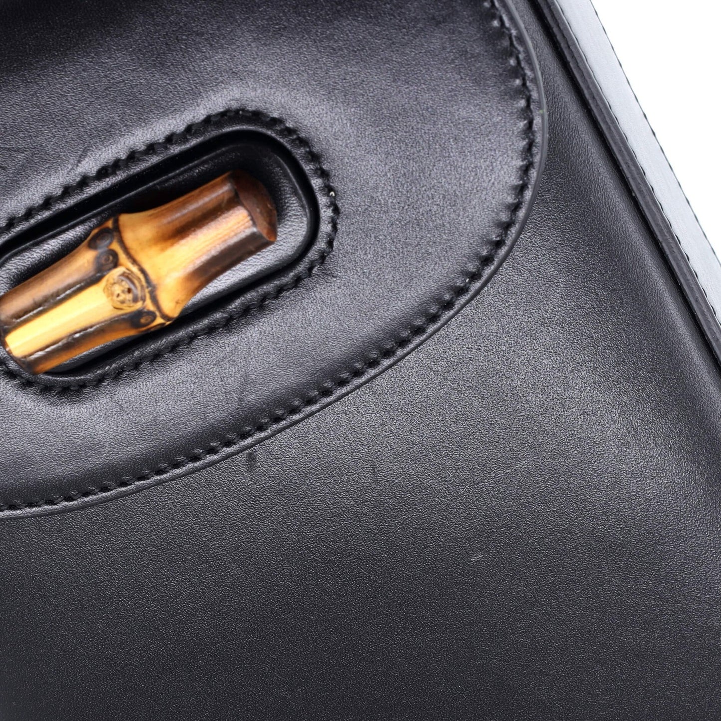 Gucci Bamboo Top Handle Backpack Leather Mini