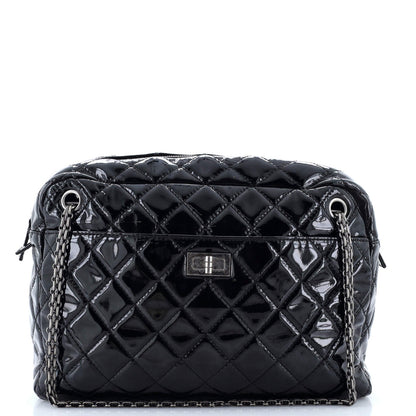 Chanel Reissue Camera Bag Quilted Patent Large