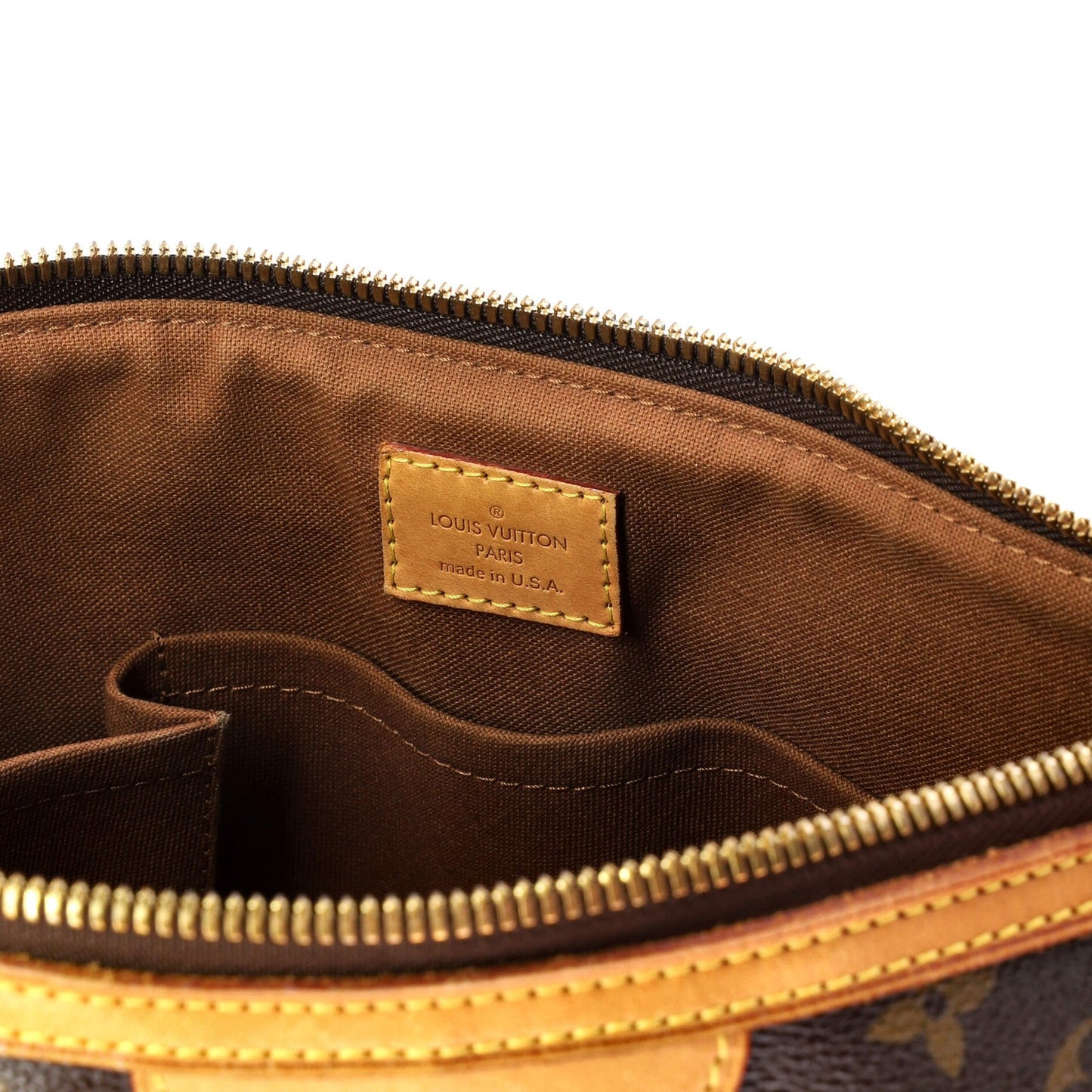 Louis Vuitton Palermo Handbag Monogram Canvas Pm