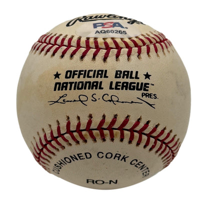 Willie Mays HOF Giants Signed/ Autographed ONL Baseball PSA/ DNA 2125158