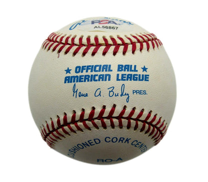 Ed Martin Signed Oal Baseball Negro League