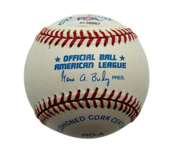 Ed Martin Signed Oal Baseball Negro League